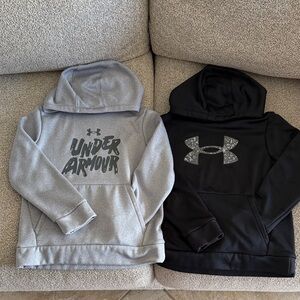 Boys Under Armour Hoodies Size YSM